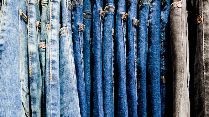 What are the different types of denim washes? Learn about everything from stone washed to acid washed in our denim wash guide!