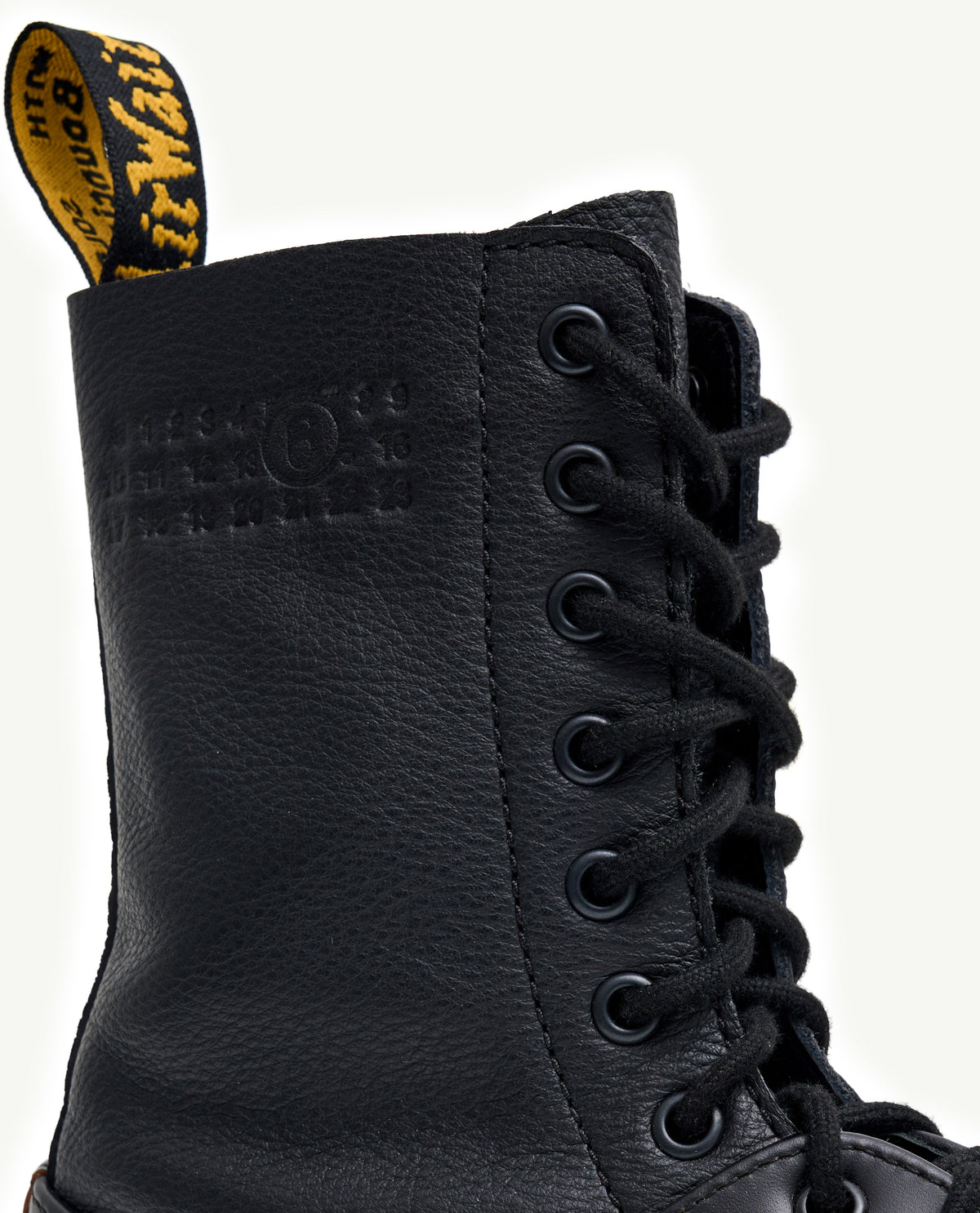 x Dr. Martens 10 Eye Twisted and Reimagined Men Boots MM6 MAISON MARGIELA