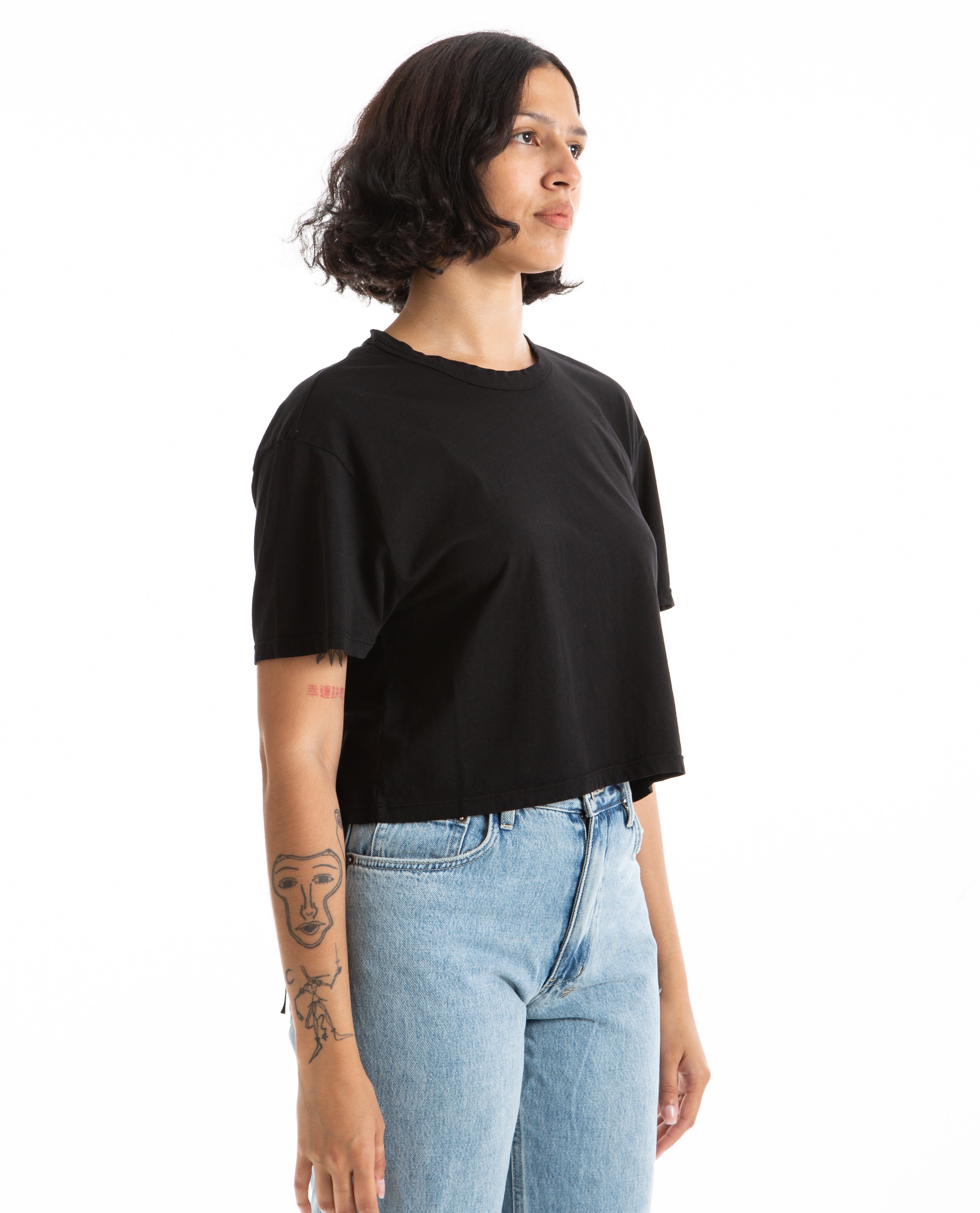Crop Tee Women Tees + Tanks LES TIEN