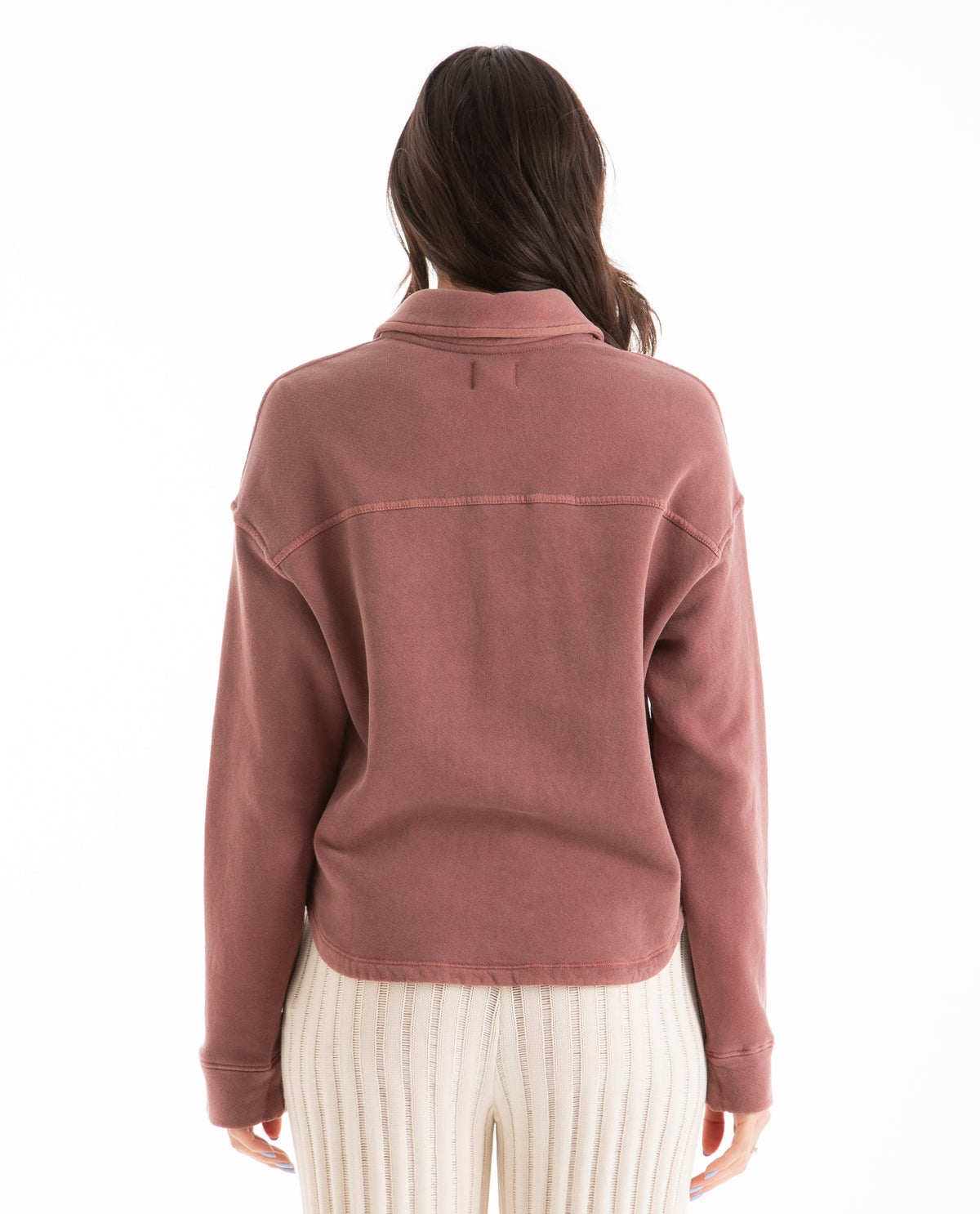 Cropped Shacket Women Coats + Jackets SUNDRY