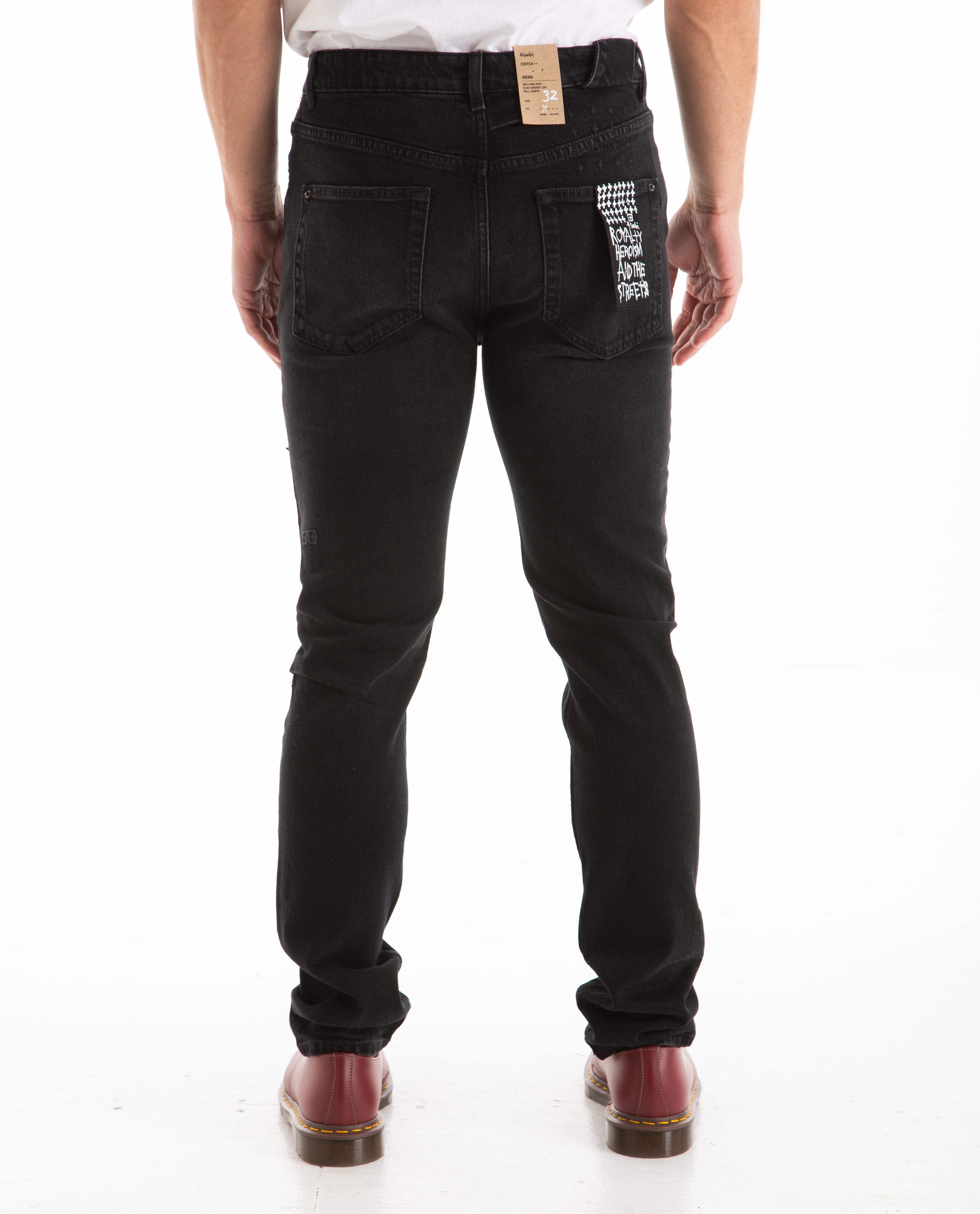 Chitch Jeans Flight Black Men Skinny KSUBI