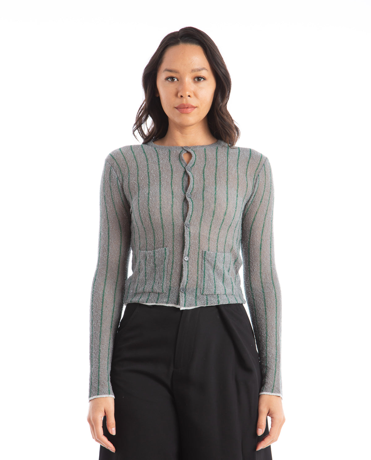 Patch Pocket Cardigan Women Sweaters + Sweatshirts MM6