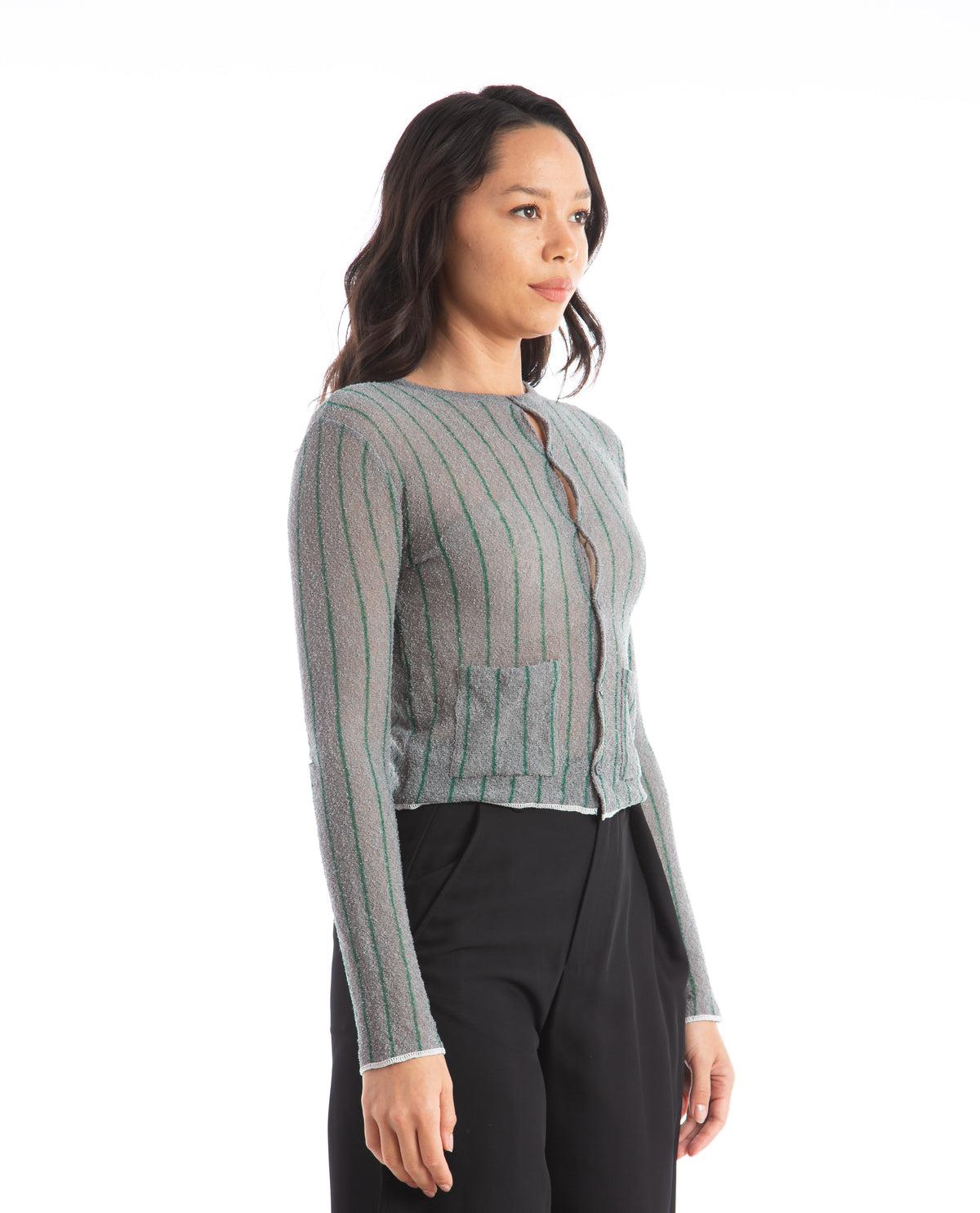 Patch Pocket Cardigan Women Sweaters + Sweatshirts MM6