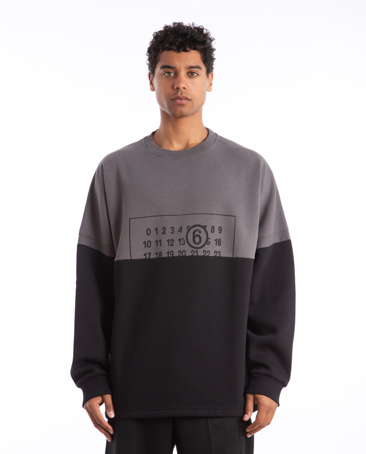 Numeric Sweatshirt Men Sweaters + Sweatshirts MM6 MAISON MARGIELA