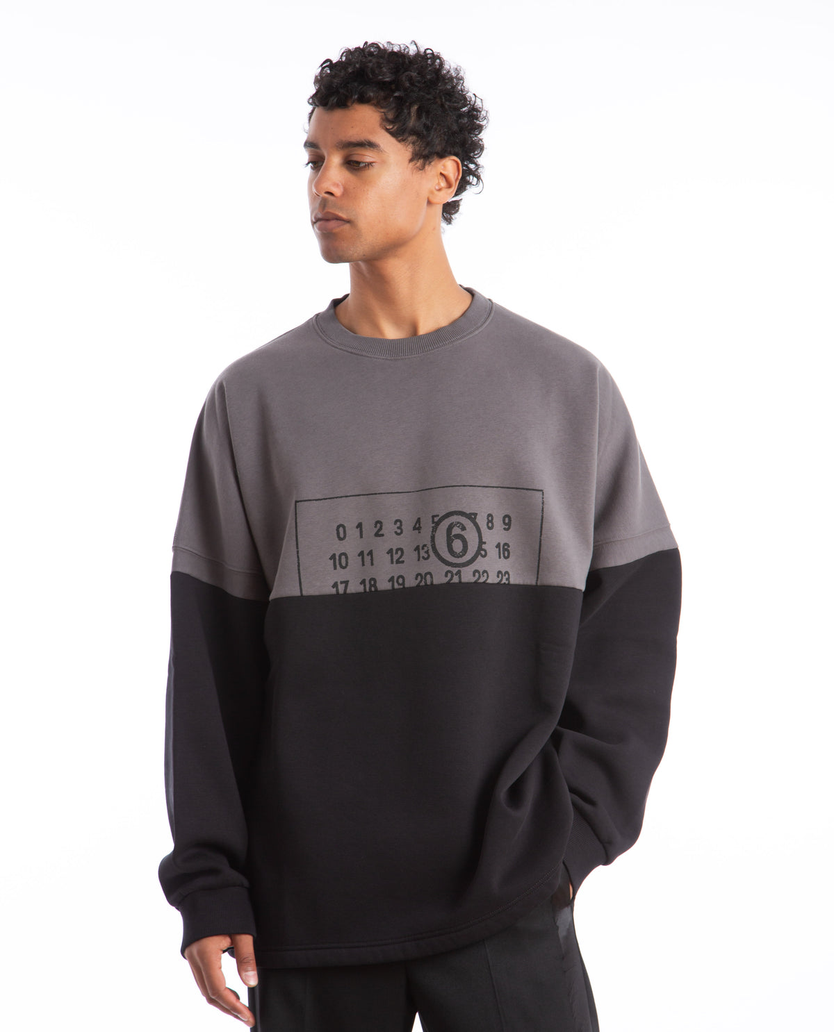 Numeric Sweatshirt Men Sweaters + Sweatshirts MM6 MAISON MARGIELA