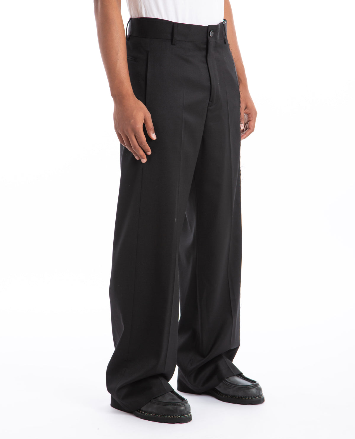Satin Trim Pants Men Pants MM6