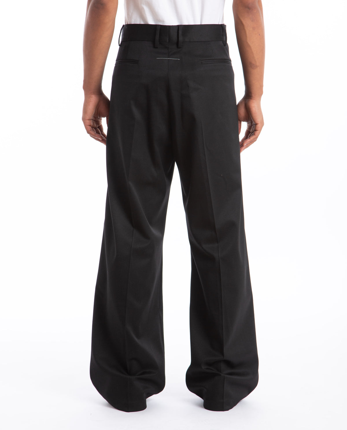 Satin Trim Pants Men Pants MM6