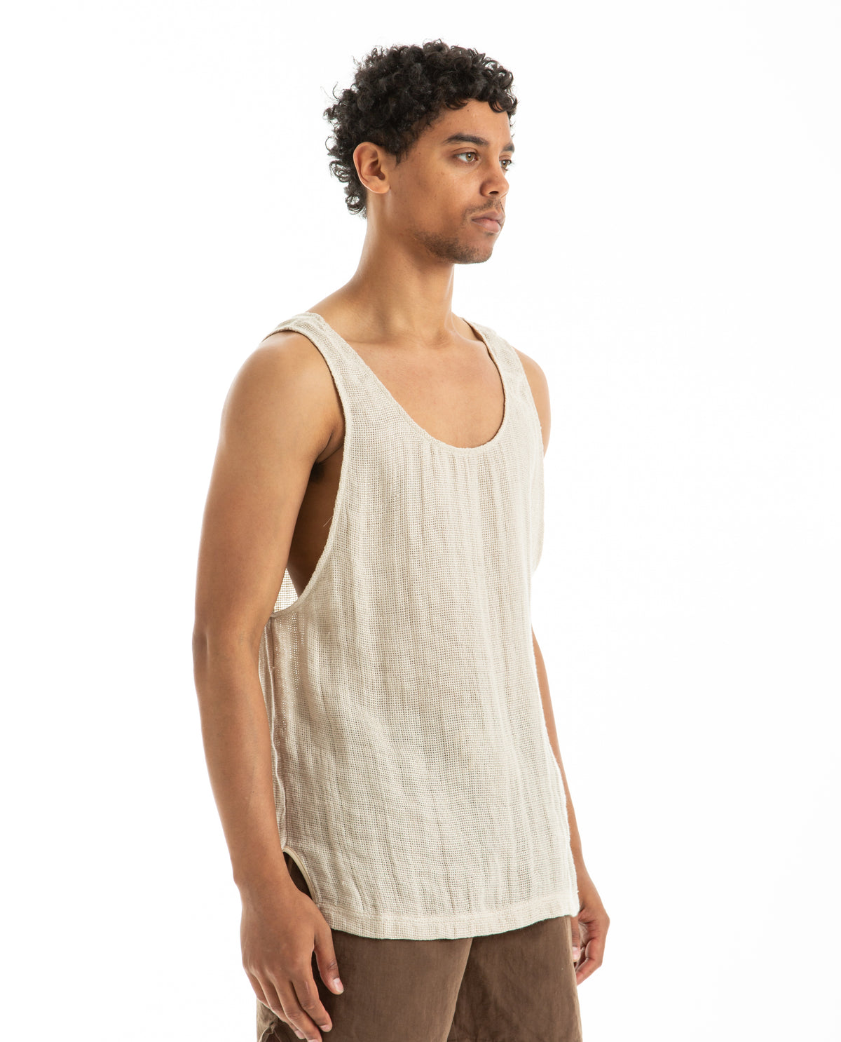 Linen Tank Top Men Tees + Tanks S.K. MANOR HILL