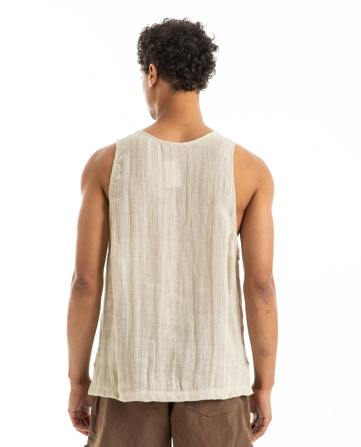 Linen Tank Top Men Tees + Tanks S.K. MANOR HILL