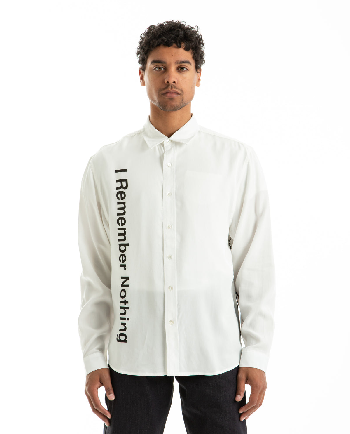 Nothing Button Down Men Shirts PLEASURES