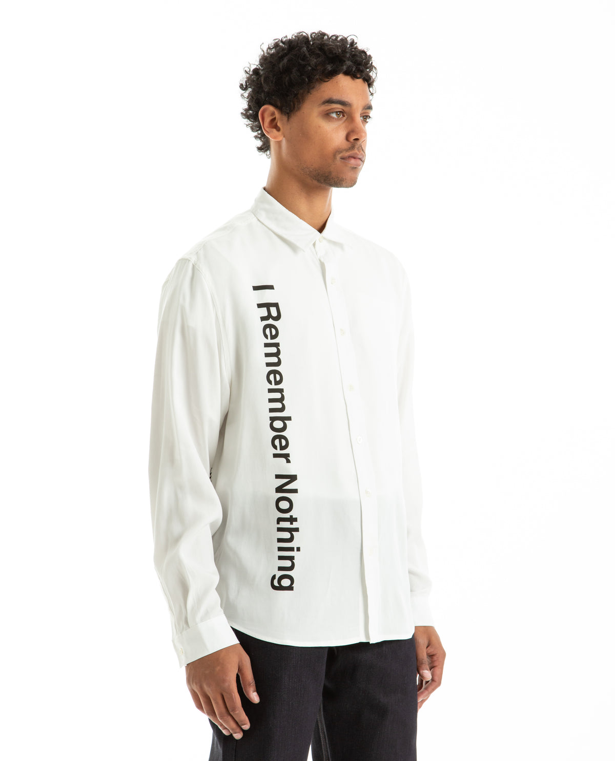 Nothing Button Down Men Shirts PLEASURES