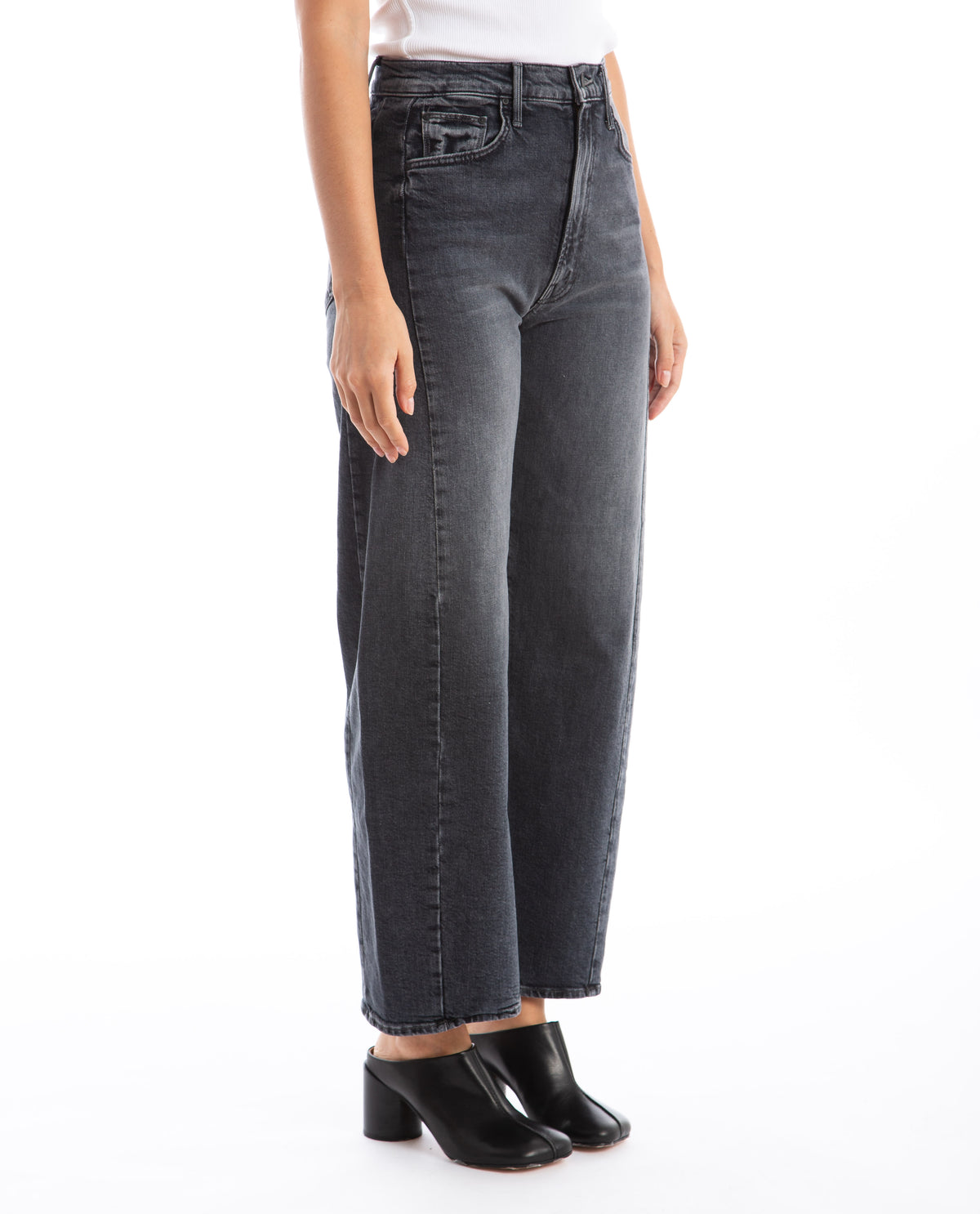The Half-Pipe Flood Jean Women Wide Leg MOTHER