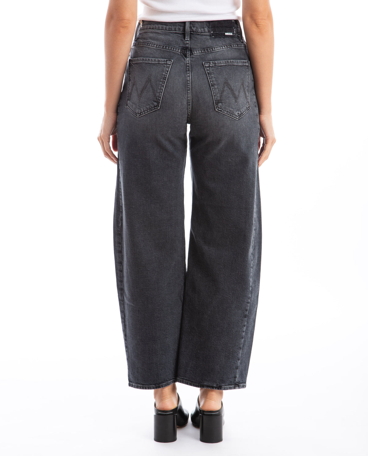 The Half-Pipe Flood Jean Women Wide Leg MOTHER