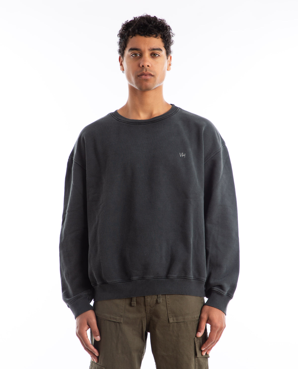 Oversized Crew Sweatshirt Men Sweaters + Sweatshirts VINTAGE HEAVY