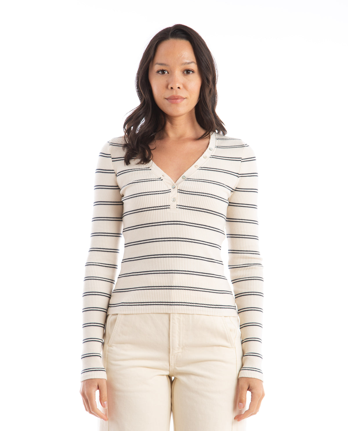 Dearest Henley Women Tees + Tanks AMO