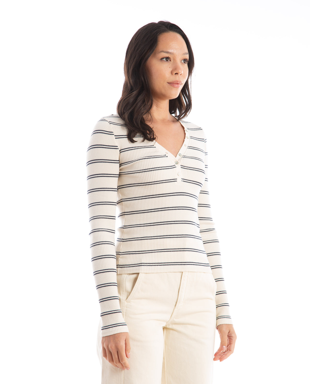 Dearest Henley Women Tees + Tanks AMO