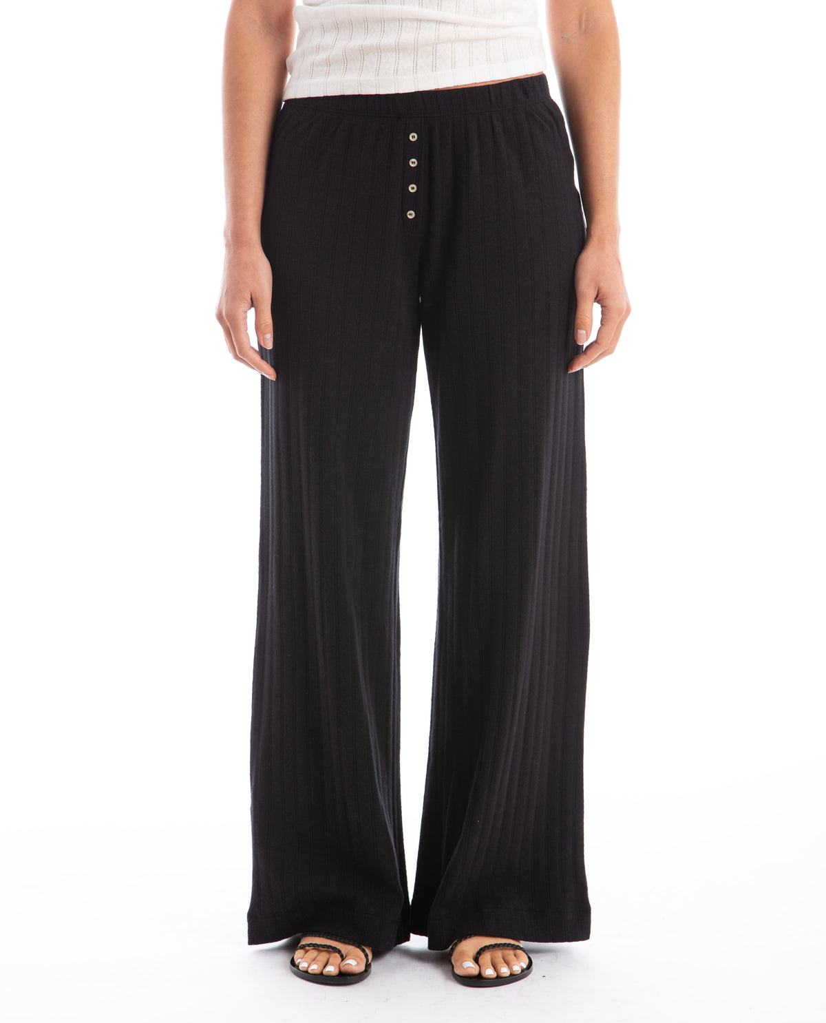 Pointelle Boxer Pant Women Pants LESET