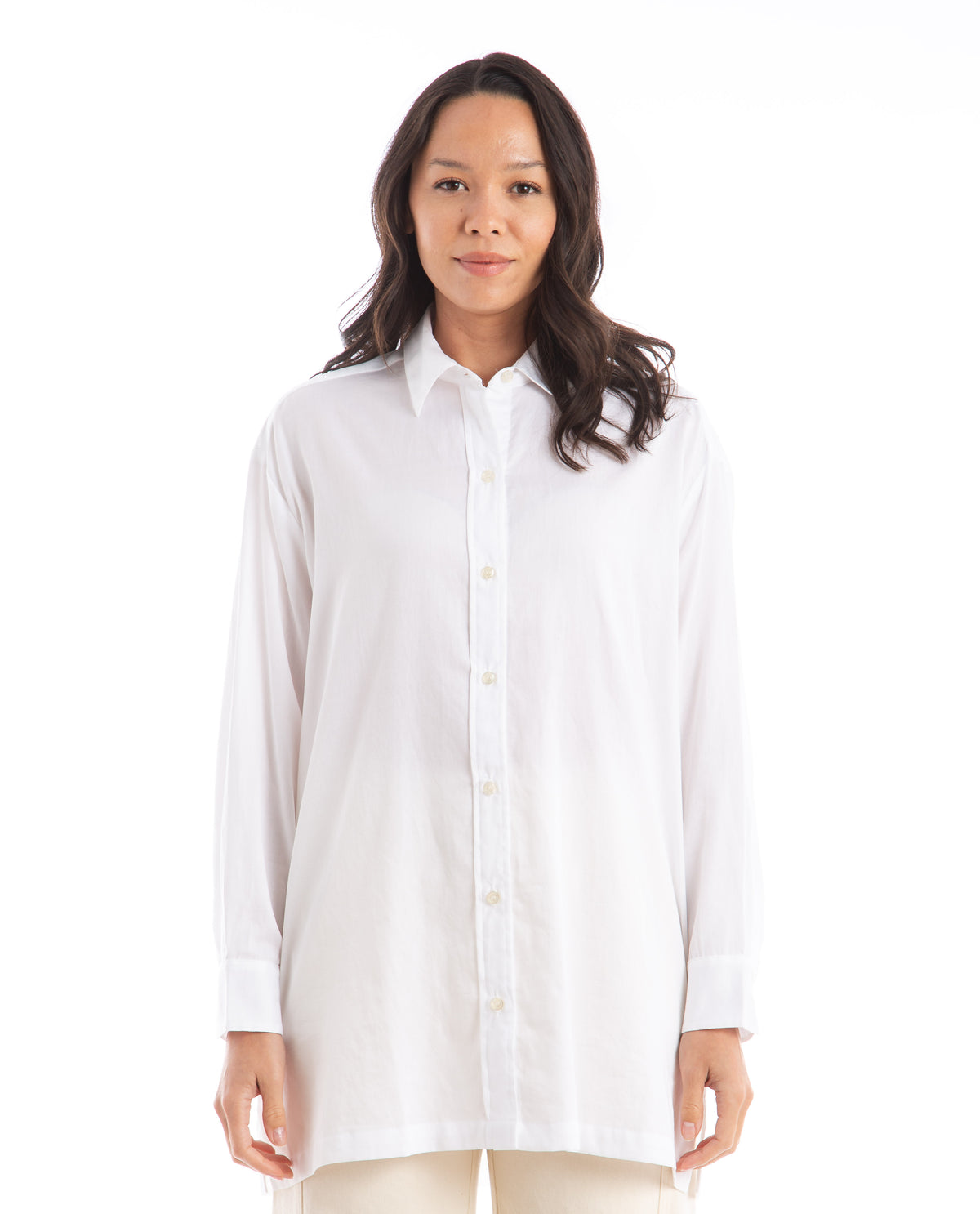 Yoko Oversized Button Down Blouses LESET