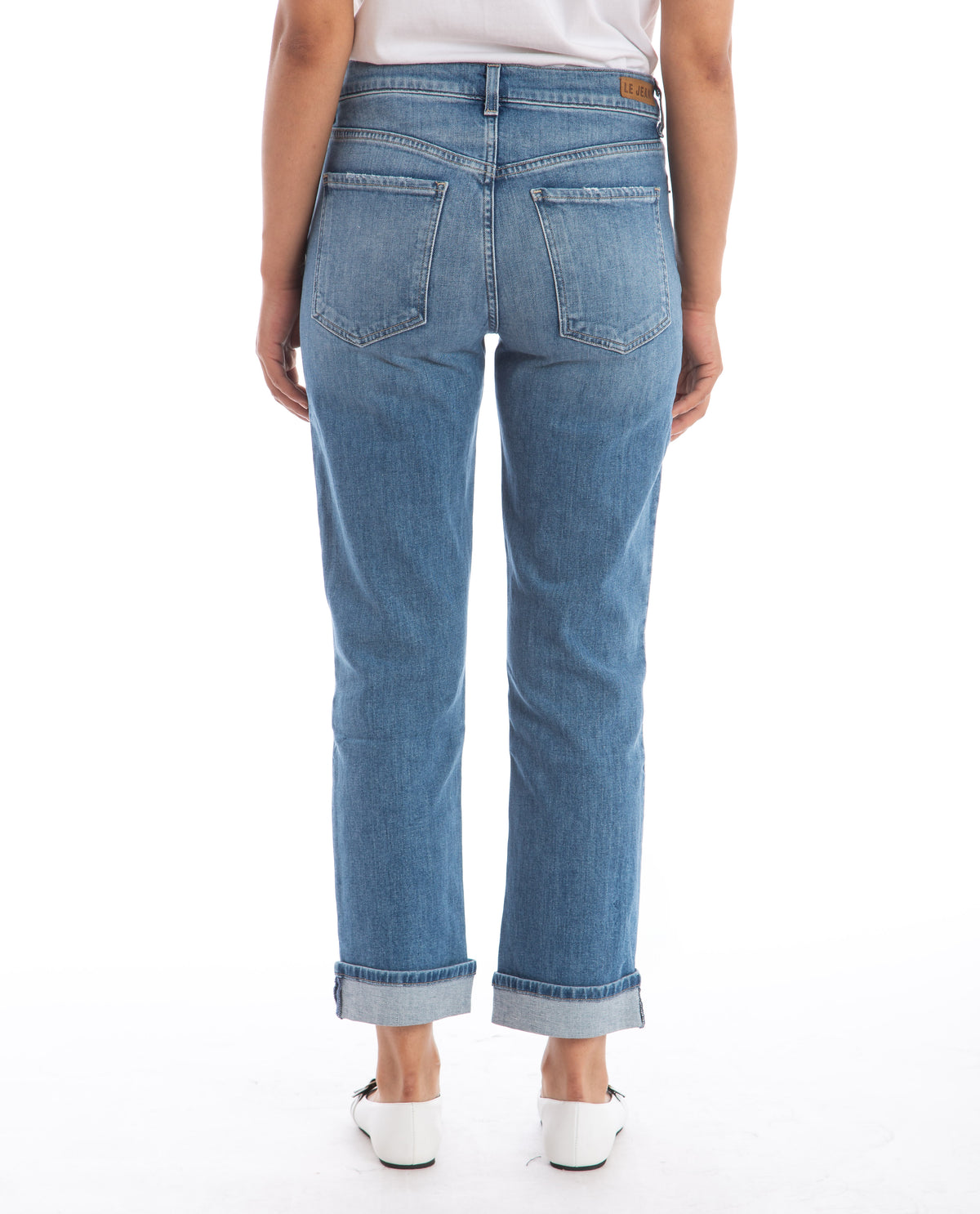 Easy Slim Jean Women Straight LE JEAN