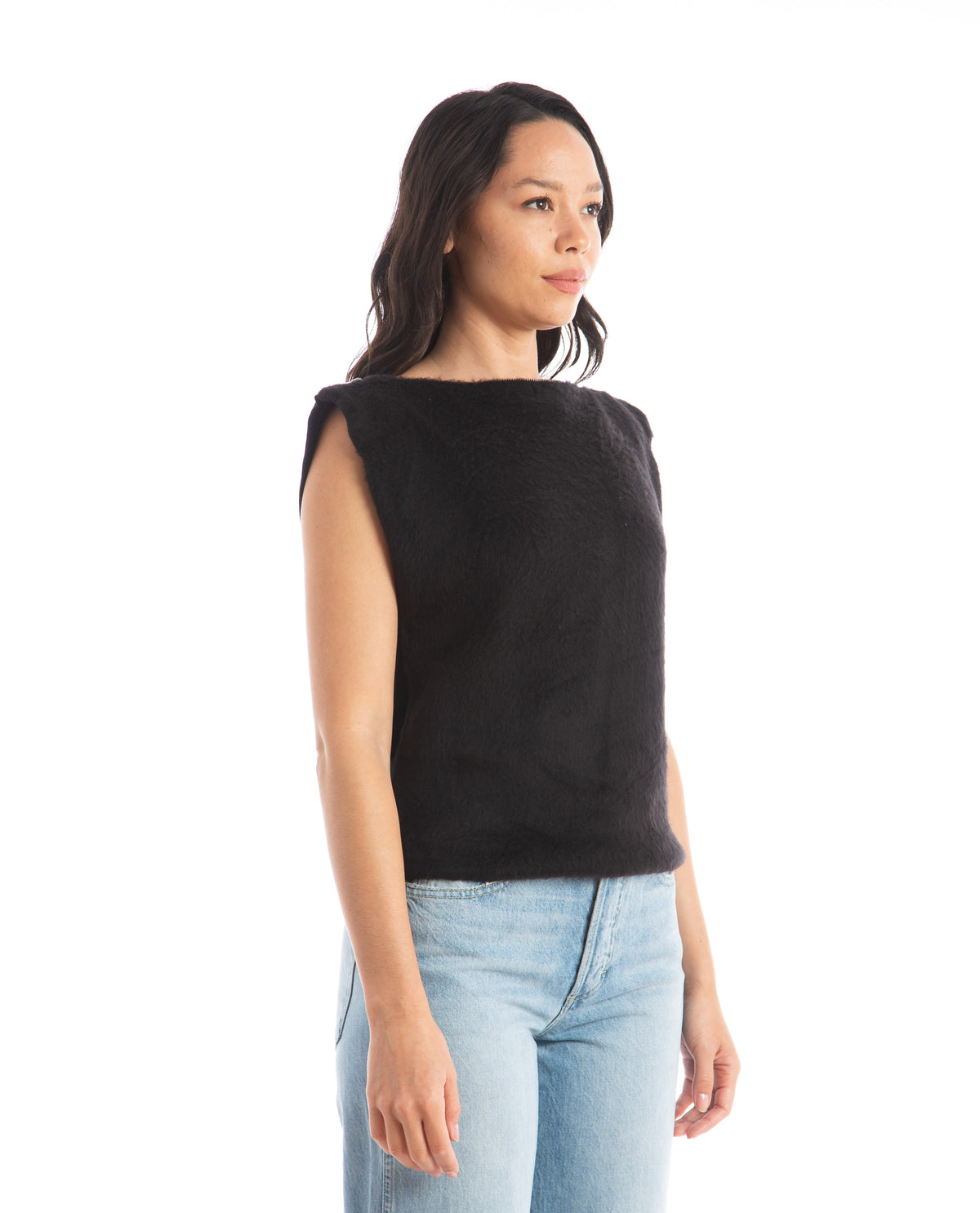 Sleeveless Boxy Top Women Tees + Tanks MM6