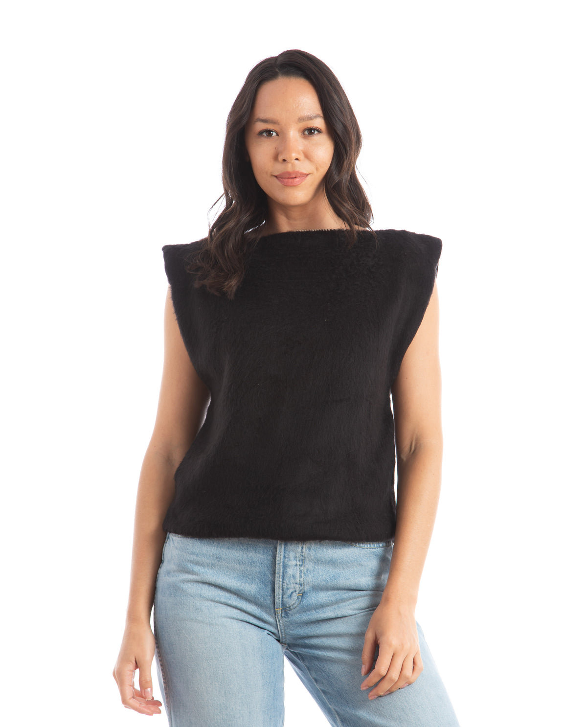 Sleeveless Boxy Top Women Tees + Tanks MM6