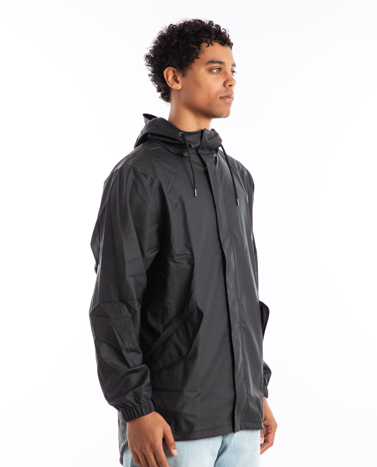Fishtail Jacket Black Men Coats + Jackets RAINS