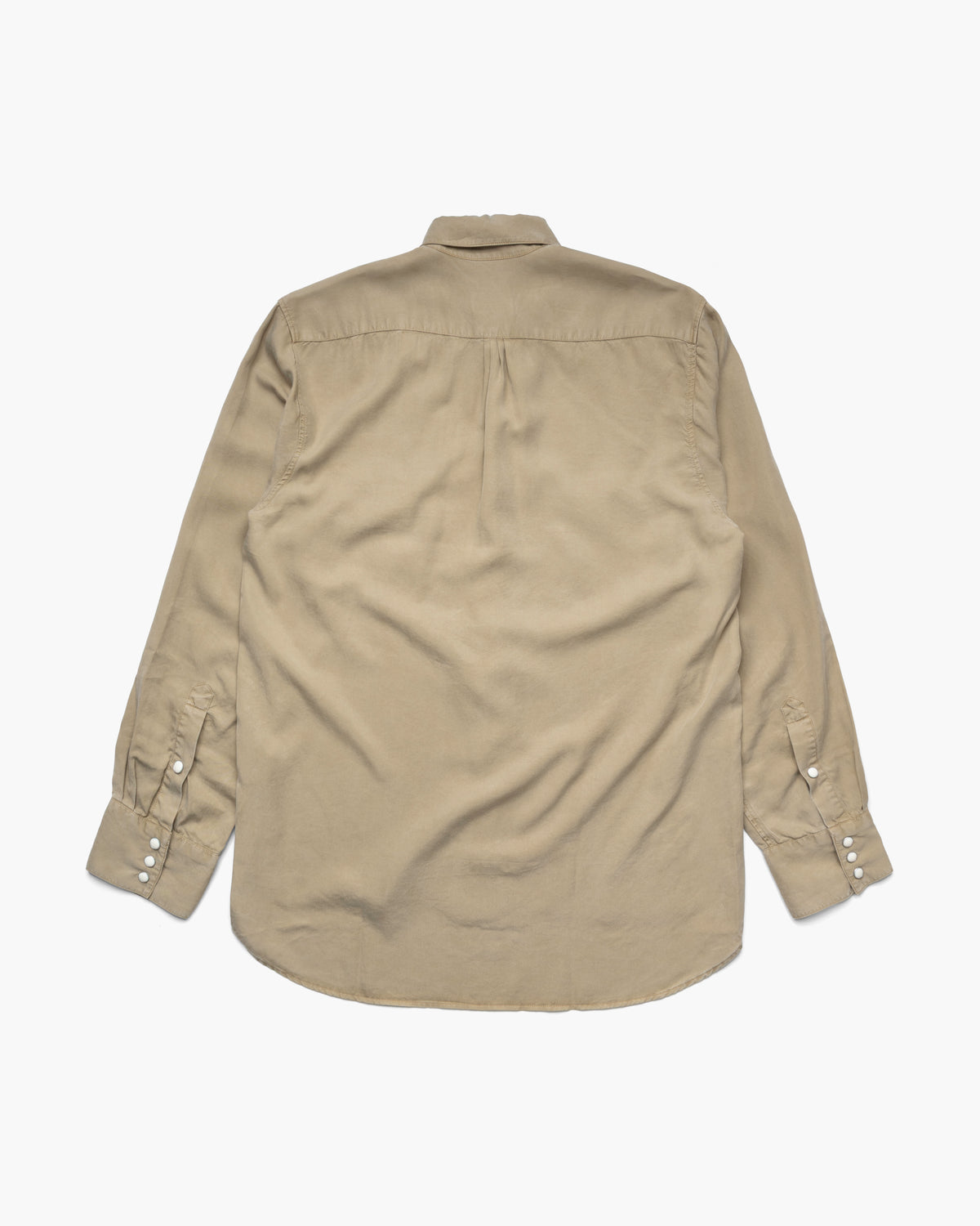 Tencel Gabardine Pearlsnap Shirt Men Shirts WYTHE