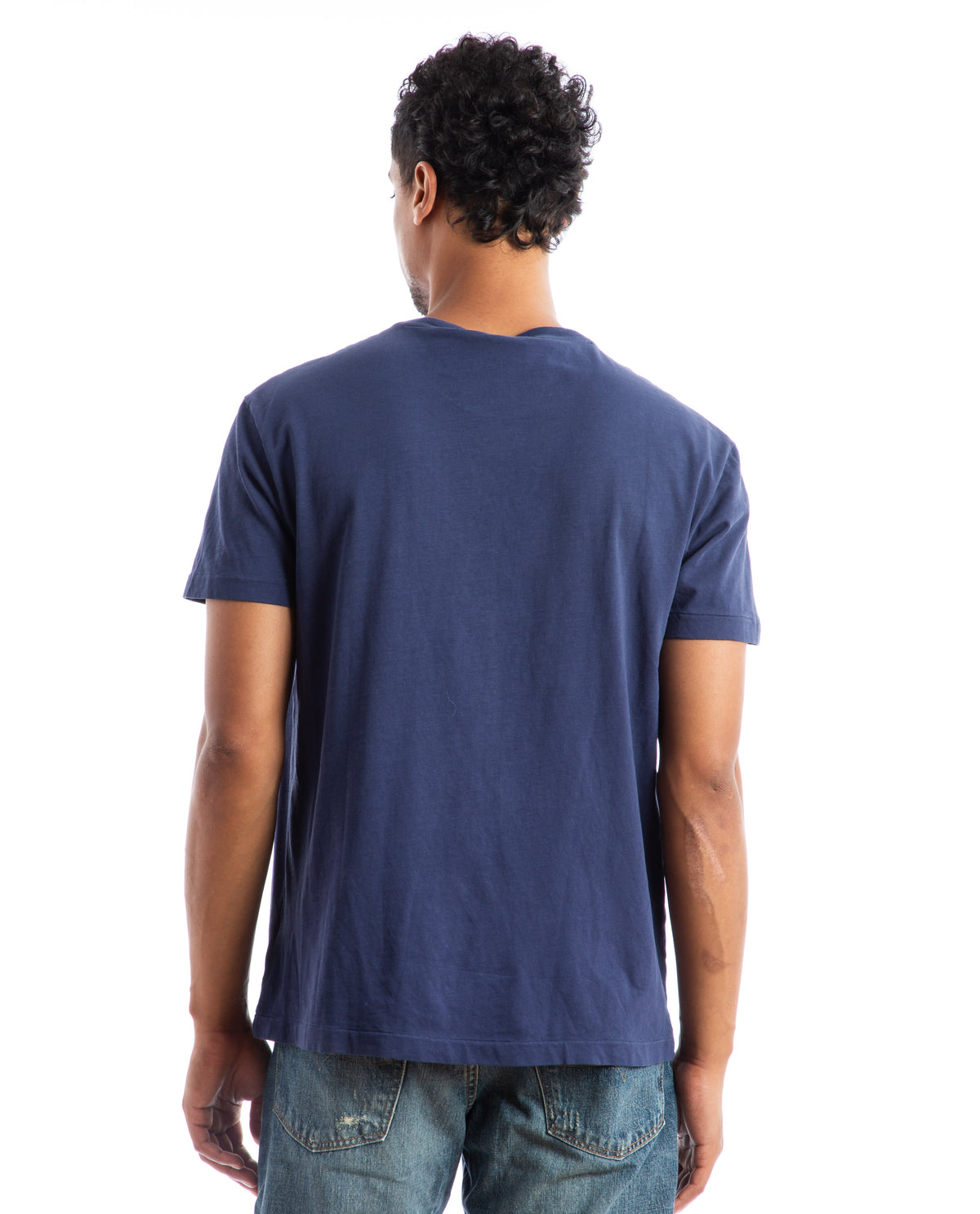 Ralph Logo Tee Cobalt Men Tees + Tanks POLO RALPH LAUREN