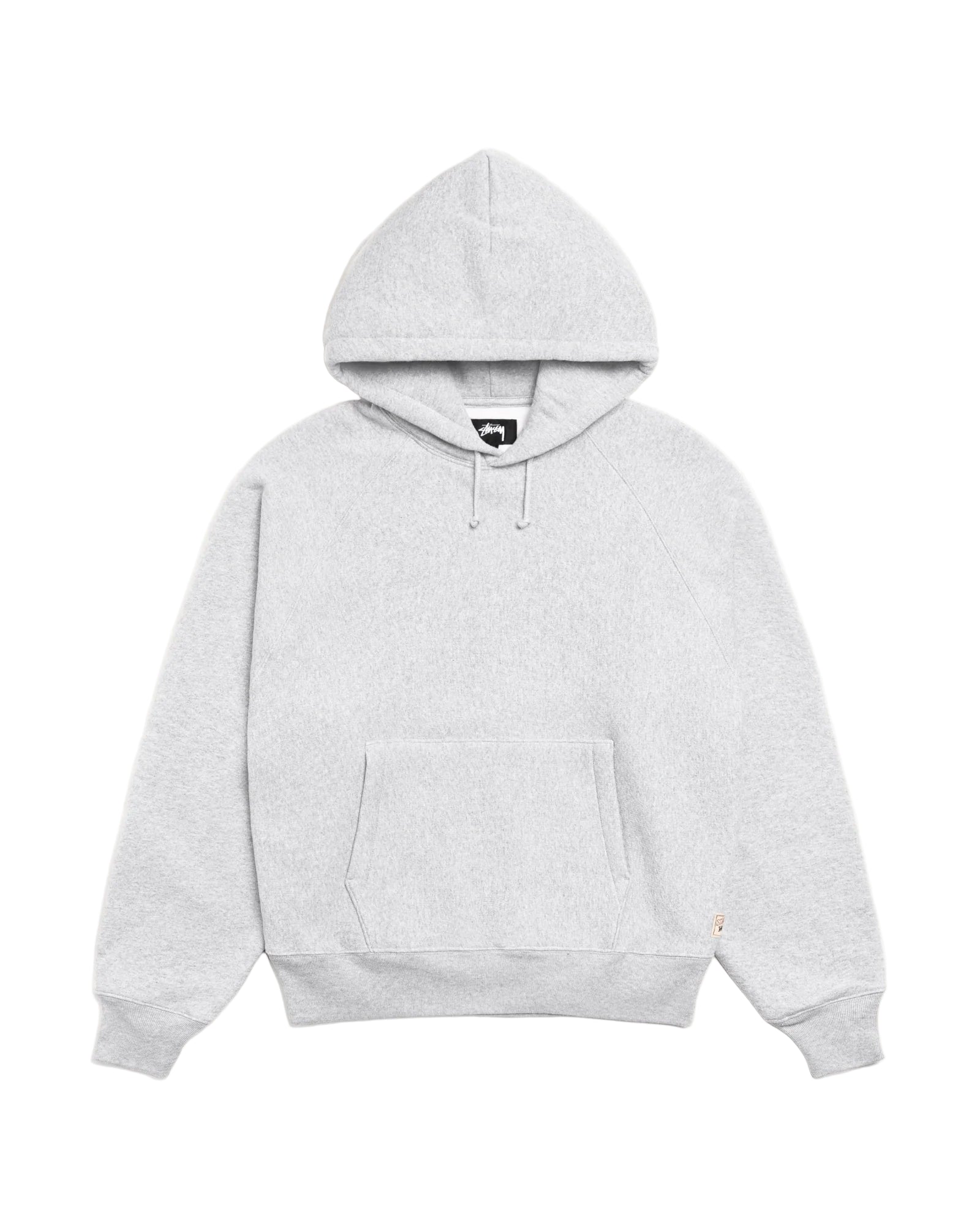 Gray hoodie on a white background