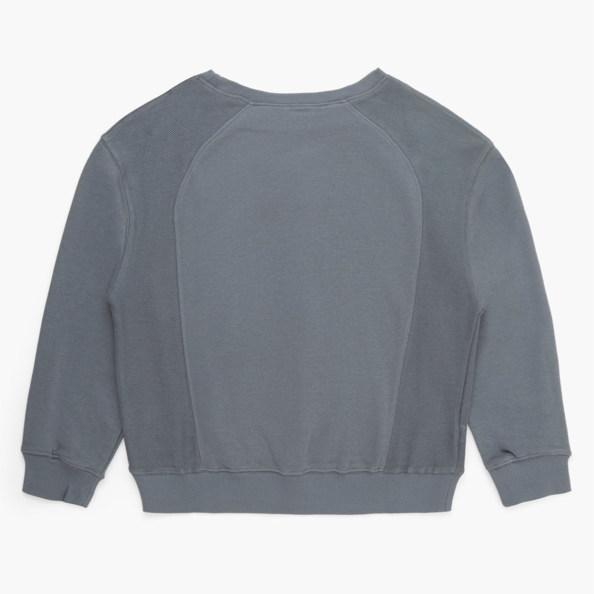 Gray sweatshirt on a white background