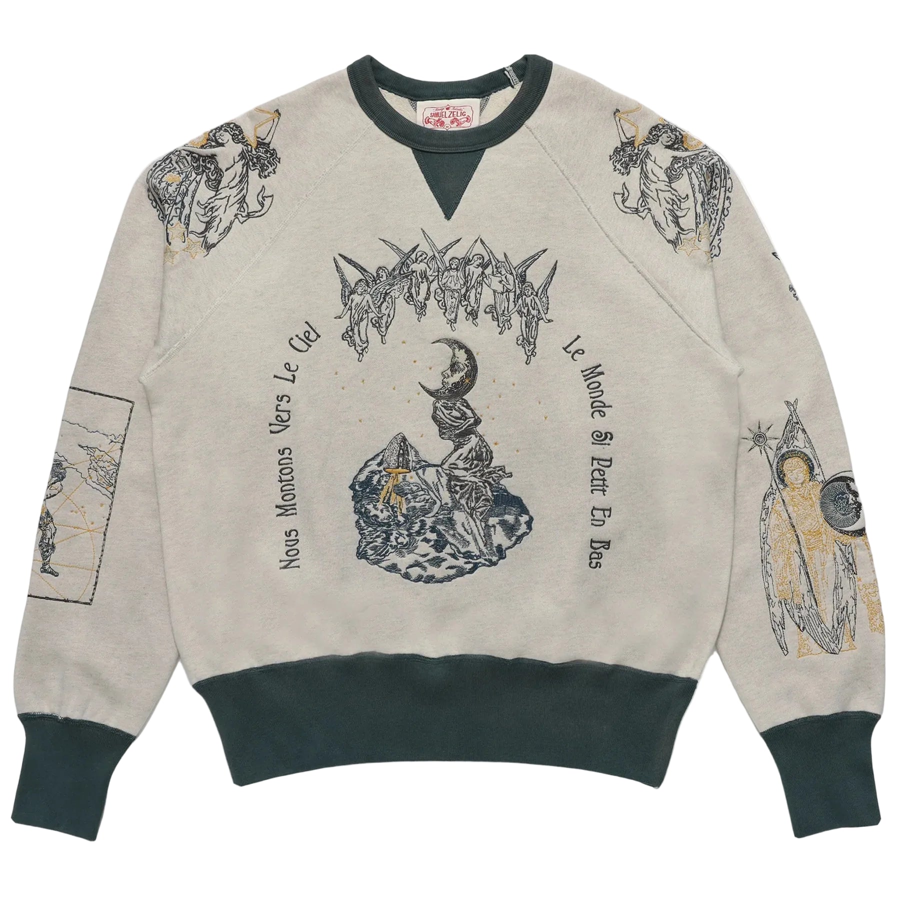 La Luna Crewneck Sweatshirt Men Sweaters + Sweatshirts SAMUEL ZELIG