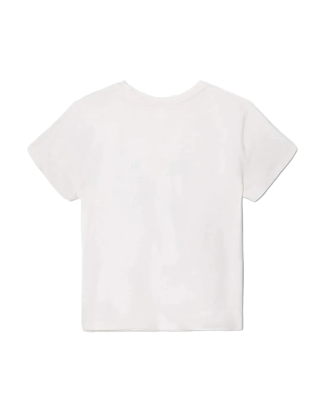 RE/DONE Spring Fling Classic Tee in vintage white, back view showing relaxed fit
