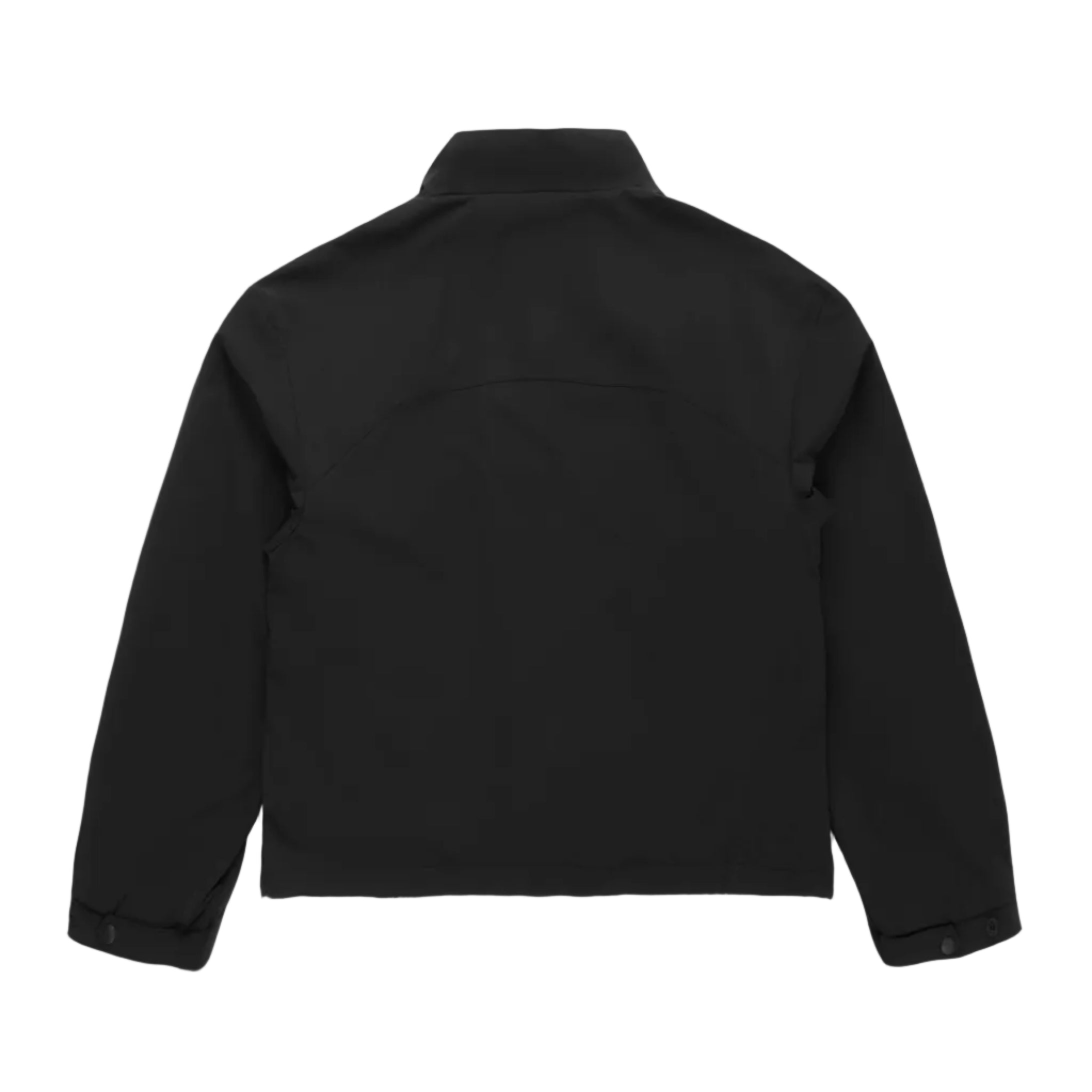 Black pullover on a white background