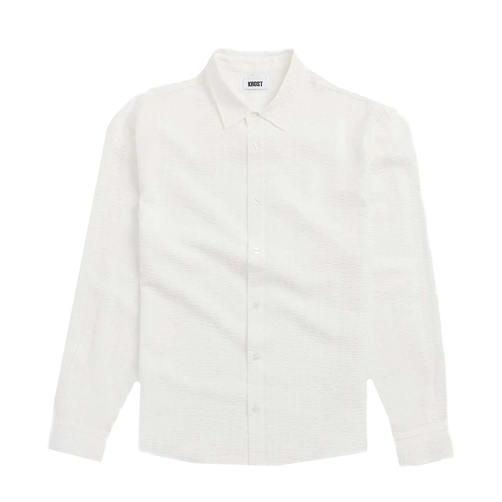 White shirt on a white background