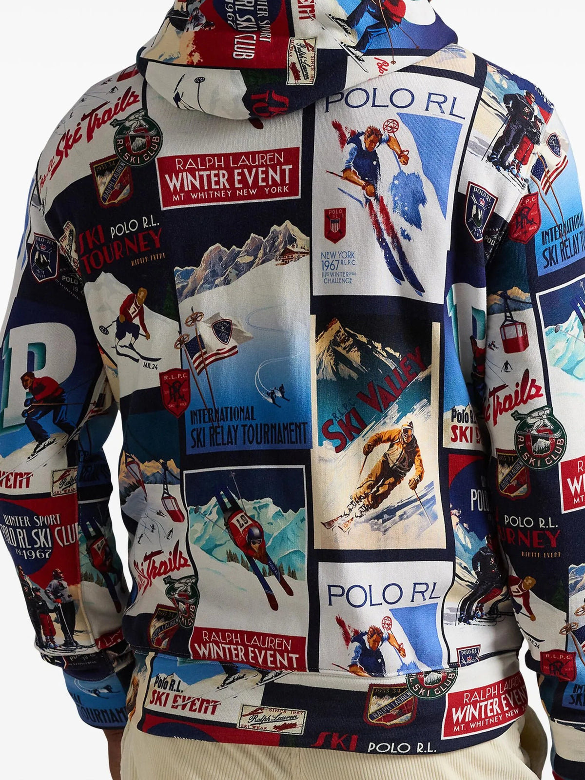 Ski Tourney Print Hoodie Men Sweaters + Sweatshirts POLO RALPH LAUREN