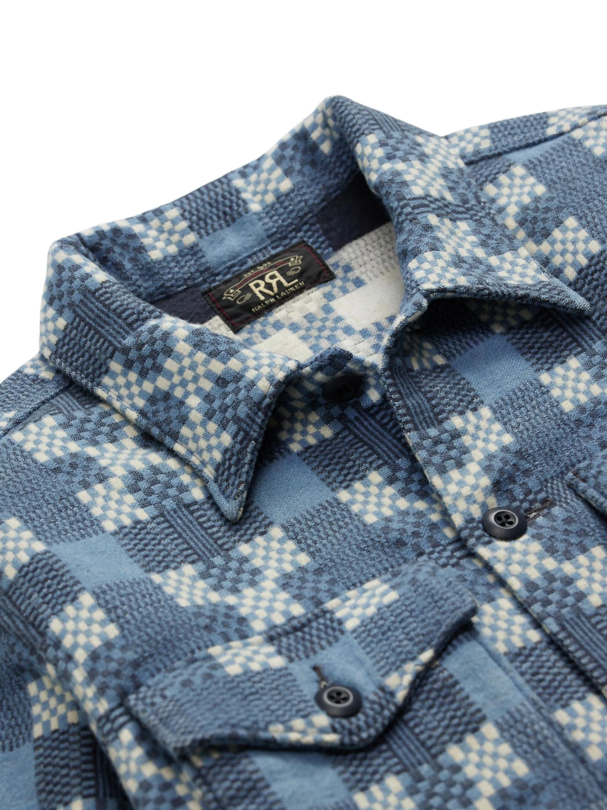 Jacquard Regiment Overshirt Men Shirts RRL