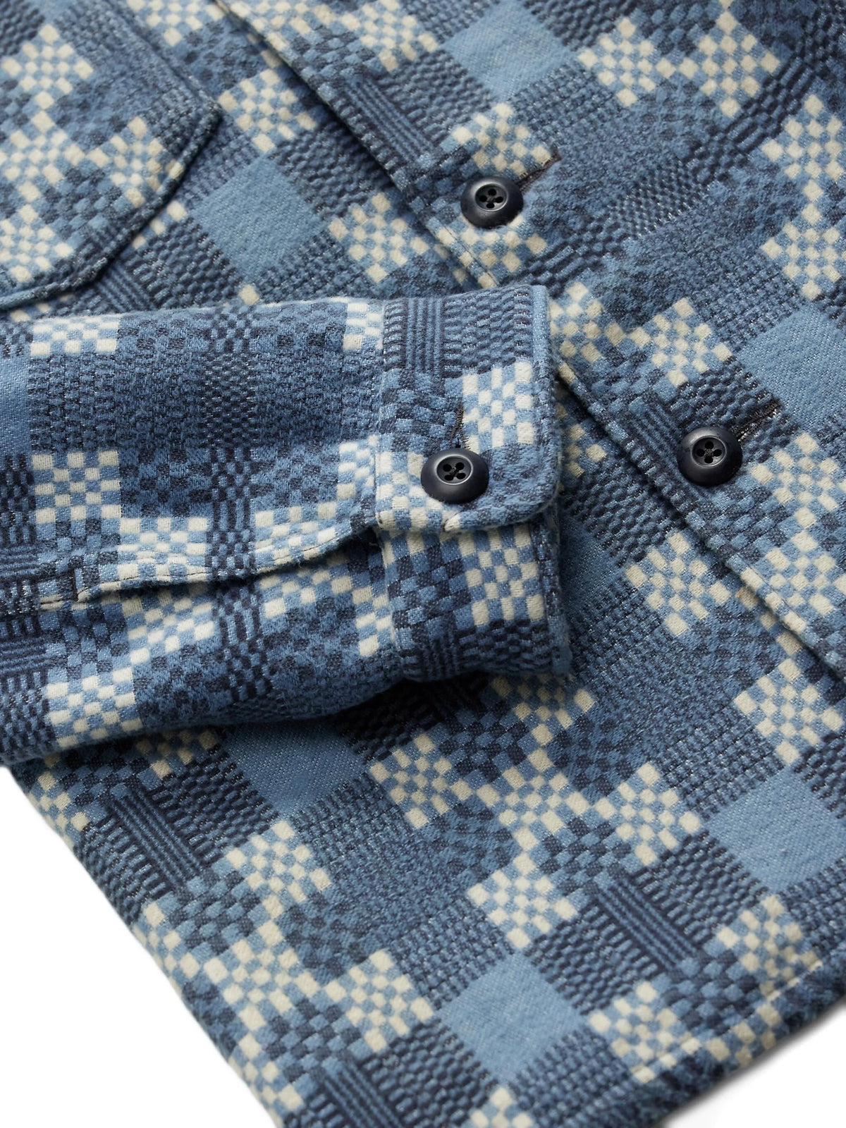 Jacquard Regiment Overshirt Men Shirts RRL