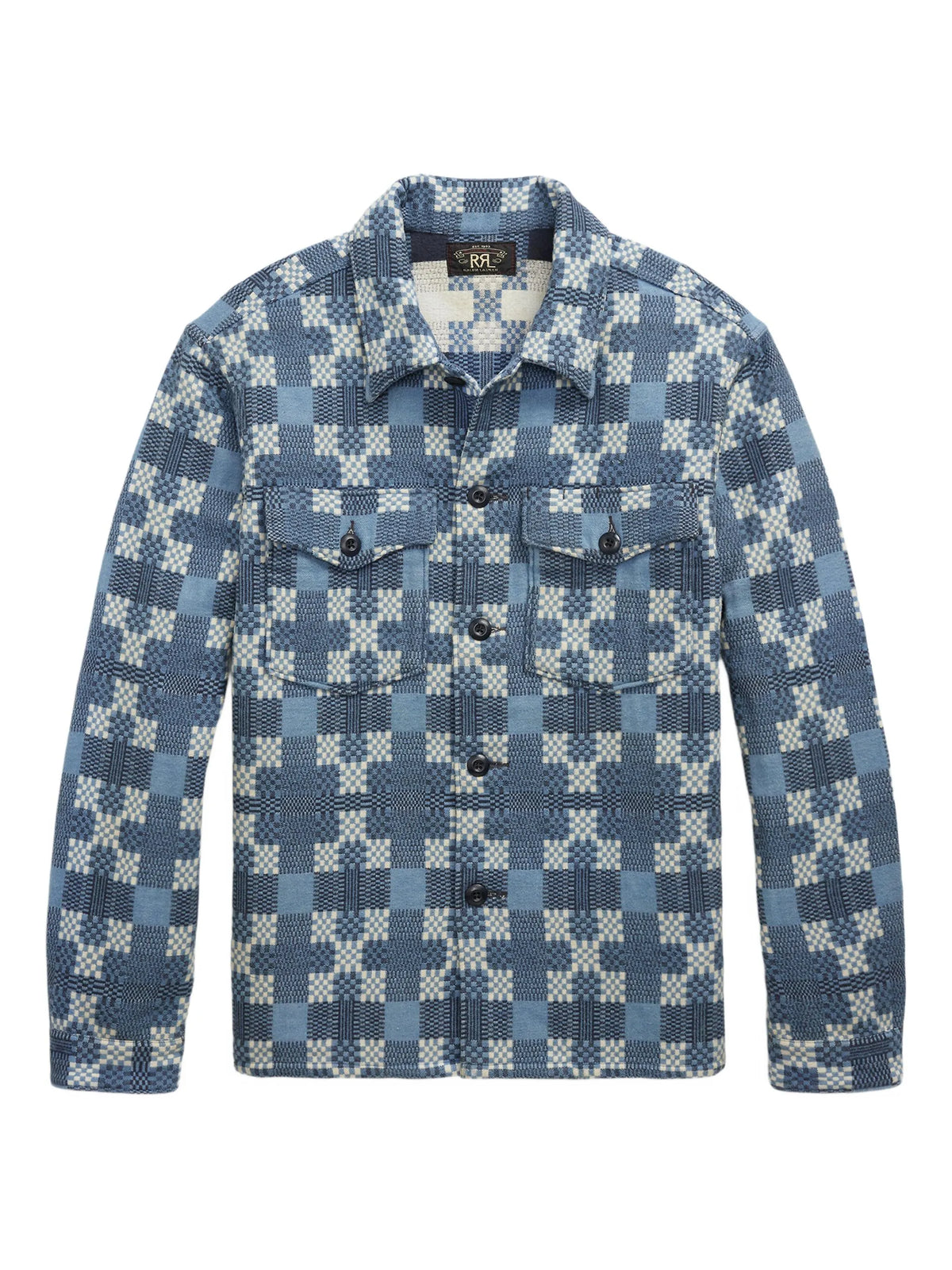 Jacquard Regiment Overshirt Men Shirts RRL