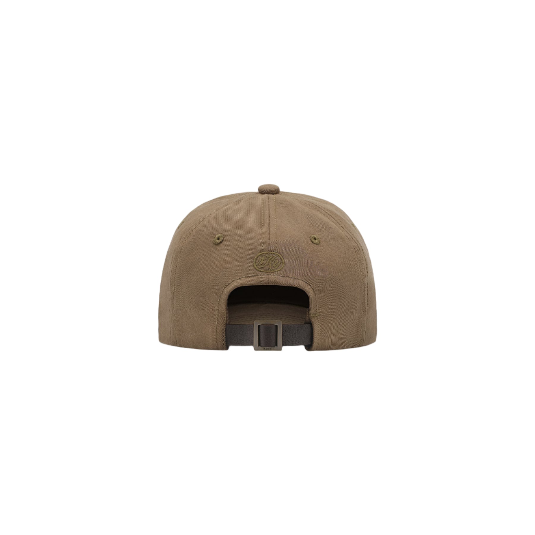 Brown cap on a white background