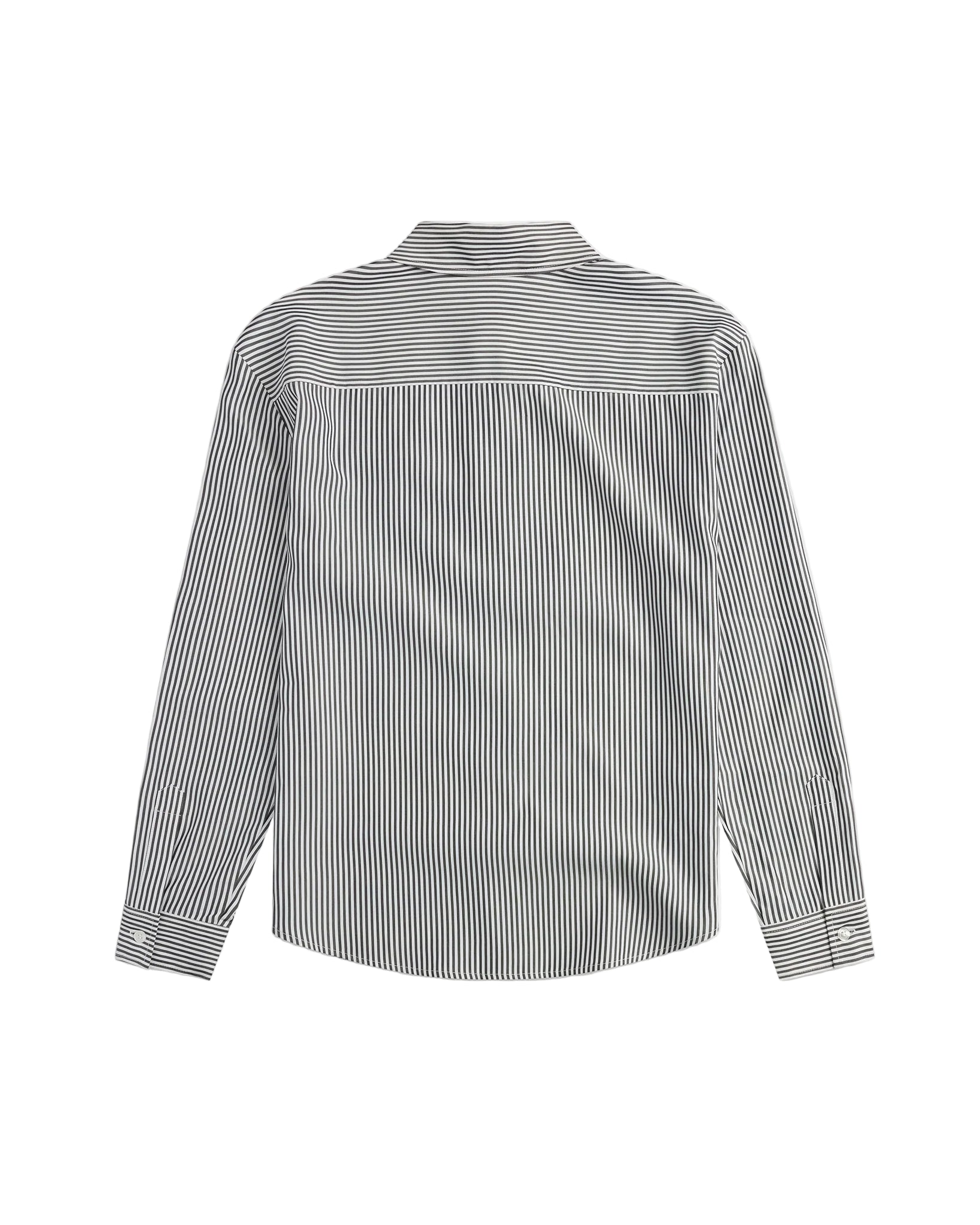 Striped shirt on a white background