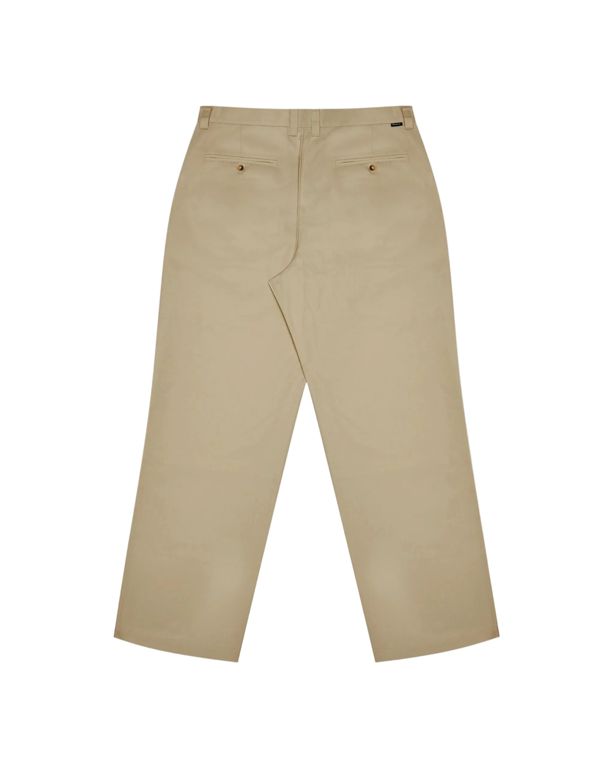 Beige pants on a white background