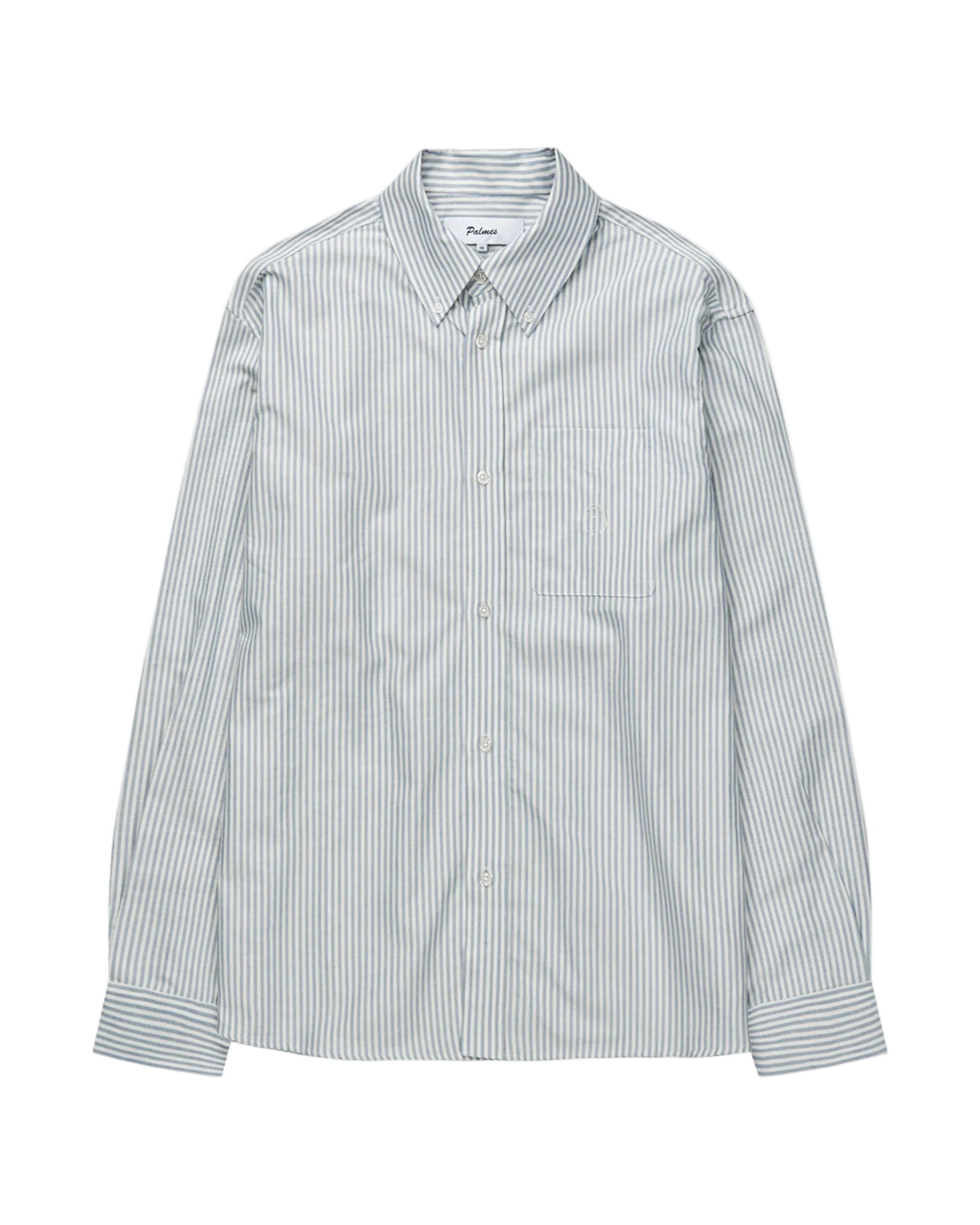 Striped shirt on a white background