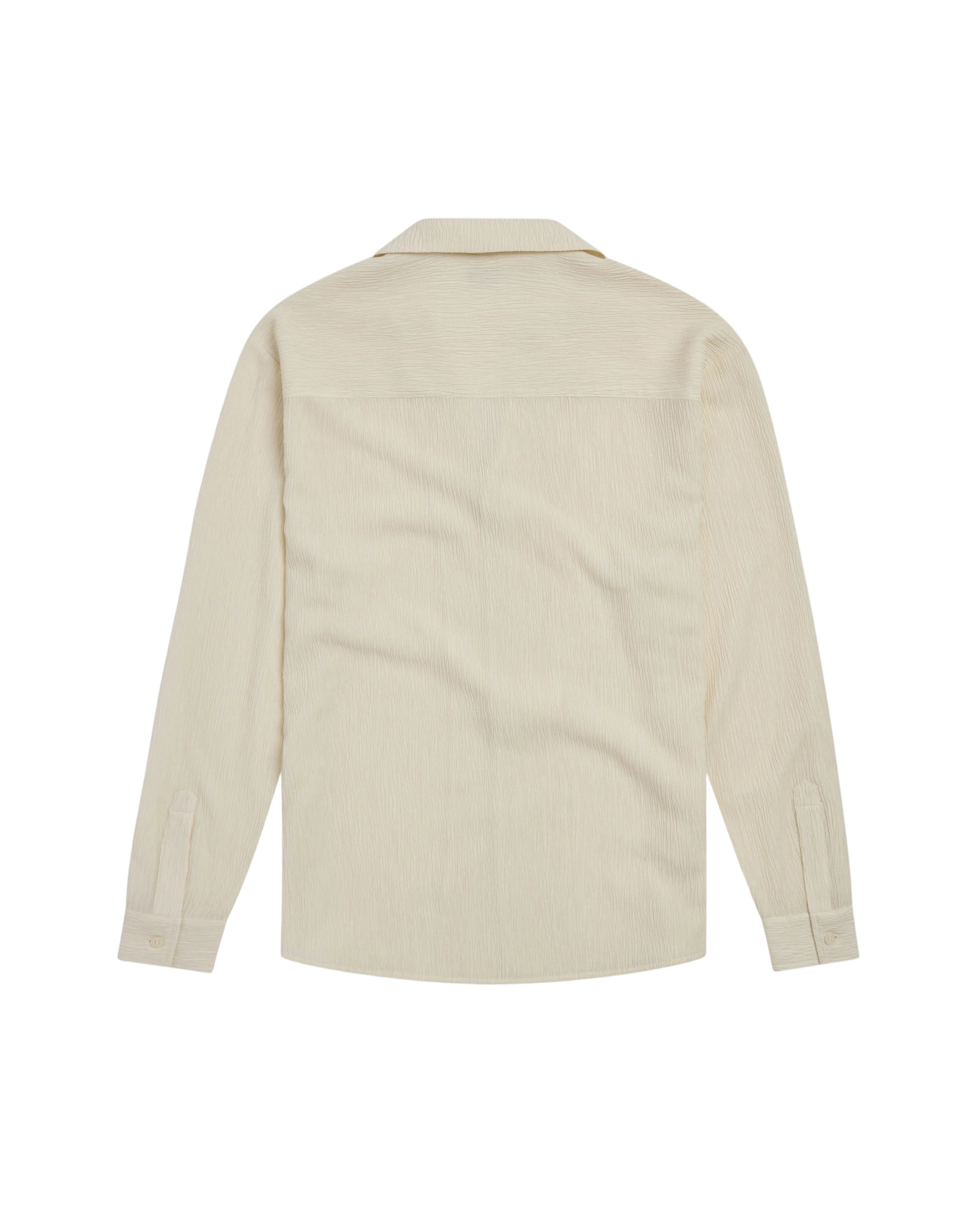 Beige shirt on a white background