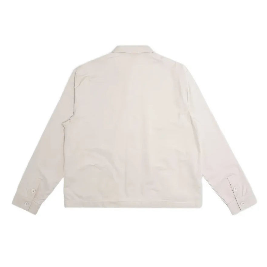 Beige jacket on a white background