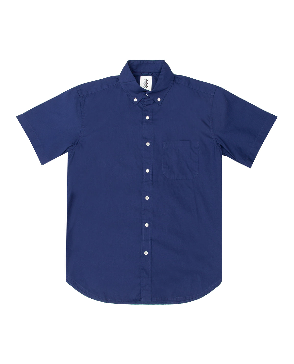 Poplin Button Down Shirt Navy Men Shirts AR321