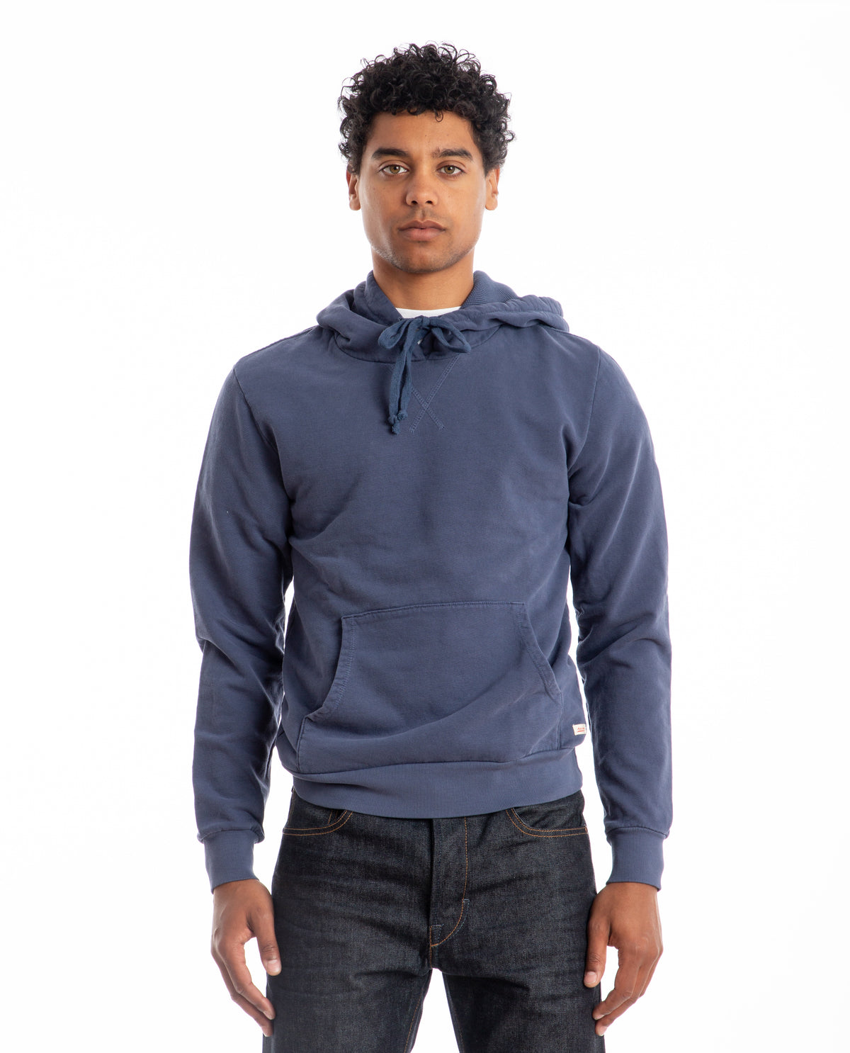 Pullover Hoodie Navy Men Sweaters + Sweatshirts AR321