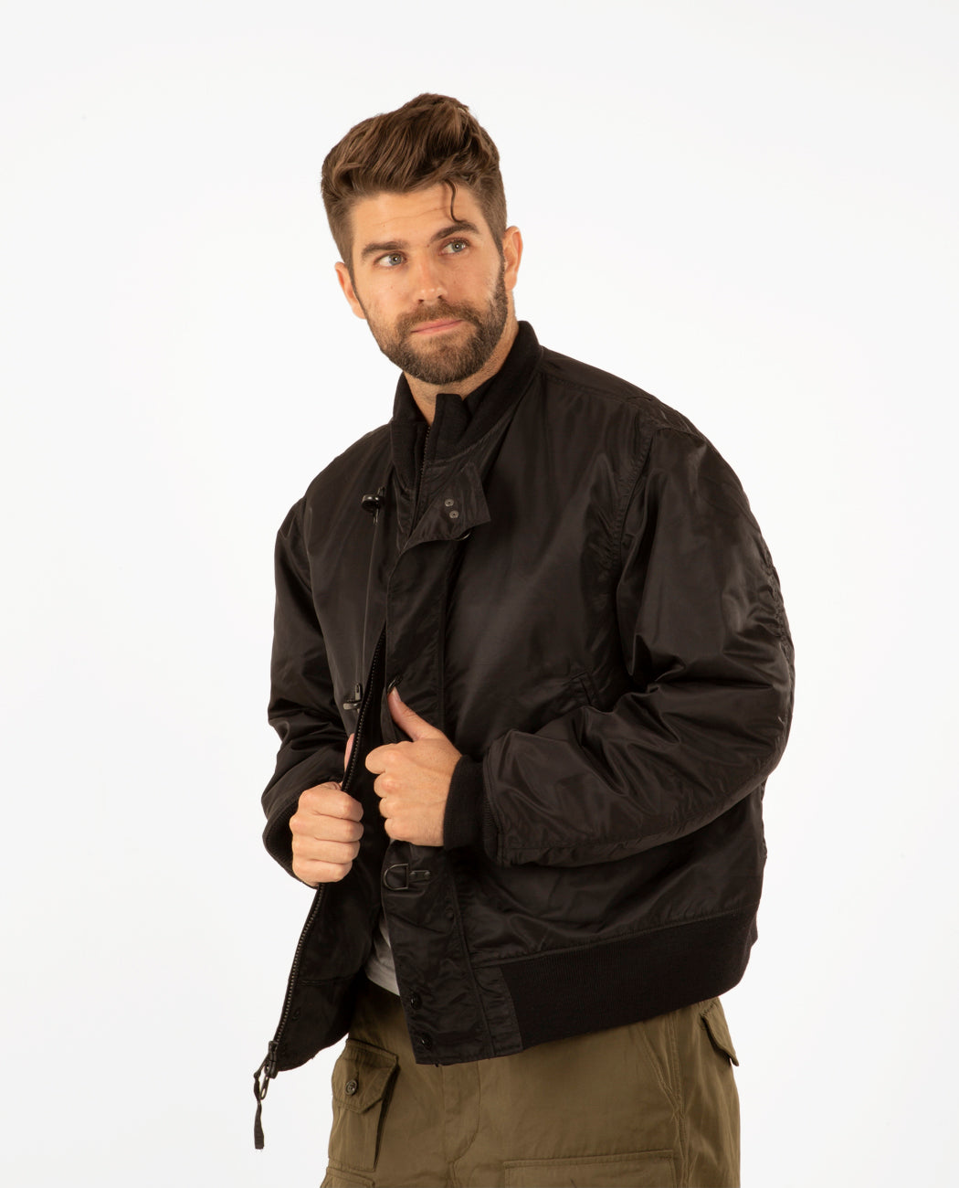 Deck Jacket Black Men Coats + Jackets ENGINEERED GARMENTS
