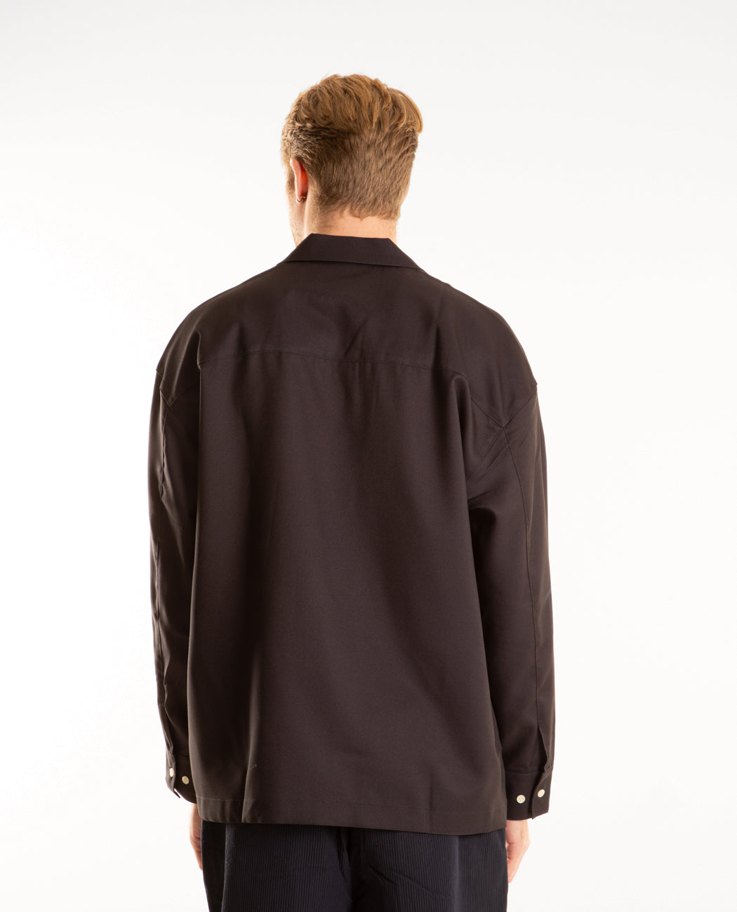 Flock Button-Up Shirt Men Shirts IISE