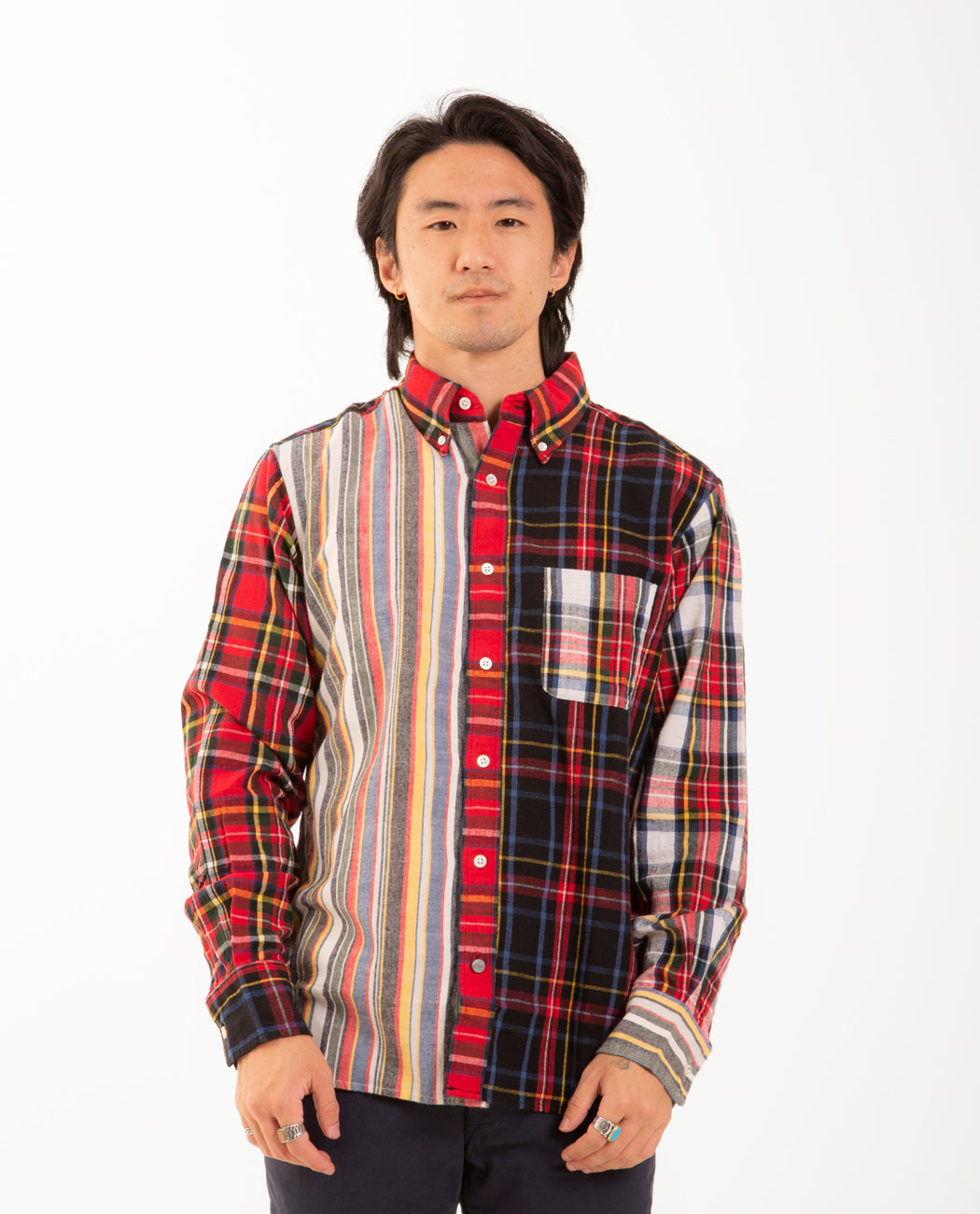 No. 103 Button Down Long Sleeve Shirt Men Shirts ORIGINAL MADRAS TRADING COMPANY