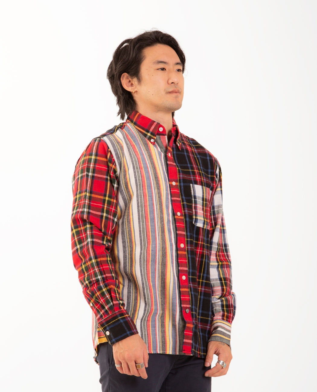 No. 103 Button Down Long Sleeve Shirt Men Shirts ORIGINAL MADRAS TRADING COMPANY